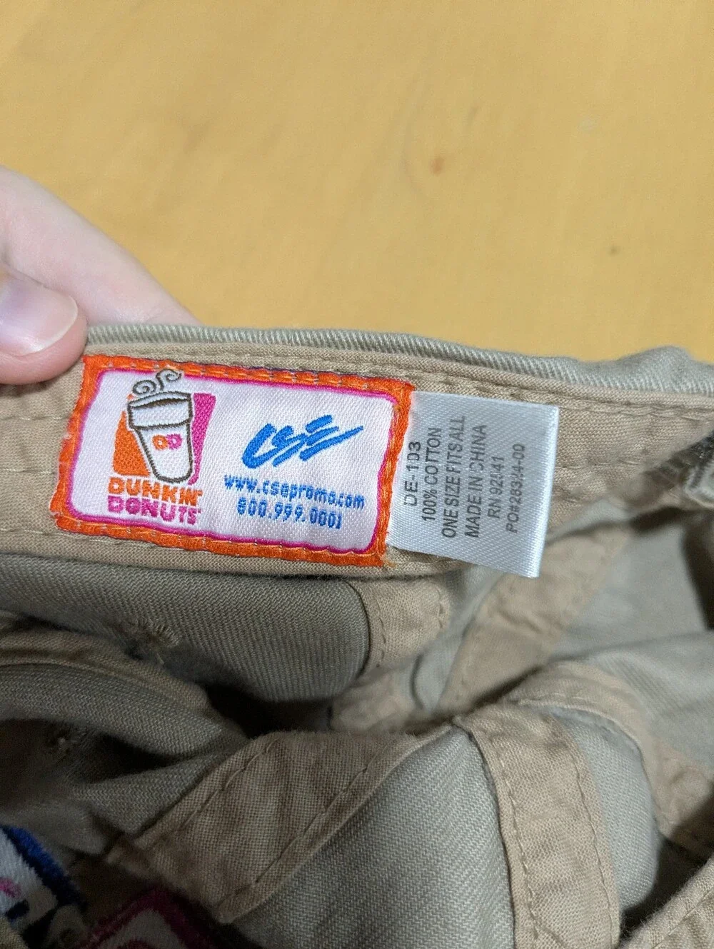 Dunkin Donuts Baskin Robbins crew hat